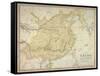 Map of China and the Adjacent Countries, W.H. Allen & Co, 1842-null-Framed Stretched Canvas