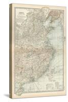 Map of China, Eastern Part-Encyclopaedia Britannica-Stretched Canvas