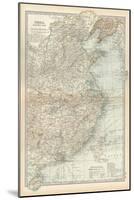 Map of China, Eastern Part-Encyclopaedia Britannica-Mounted Art Print