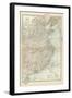 Map of China, Eastern Part-Encyclopaedia Britannica-Framed Art Print