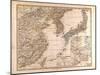 Map of China, Korea and Japan, 1872-null-Mounted Giclee Print