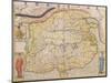 Map of China with Inset Portraits of Matteo Ricci and Two Chinese Costumed Figures, circa 1625-26-Samuel Purchas-Mounted Giclee Print