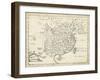 Map of China-T. Jeffreys-Framed Art Print