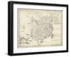 Map of China-T. Jeffreys-Framed Art Print