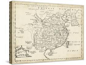 Map of China-T. Jeffreys-Stretched Canvas