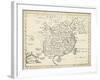 Map of China-T. Jeffreys-Framed Art Print