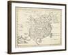 Map of China-T. Jeffreys-Framed Art Print