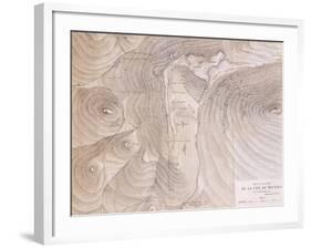 Map of City of Mycenae from Mycenae Greece, 1878-Hendrick Mommers-Framed Giclee Print