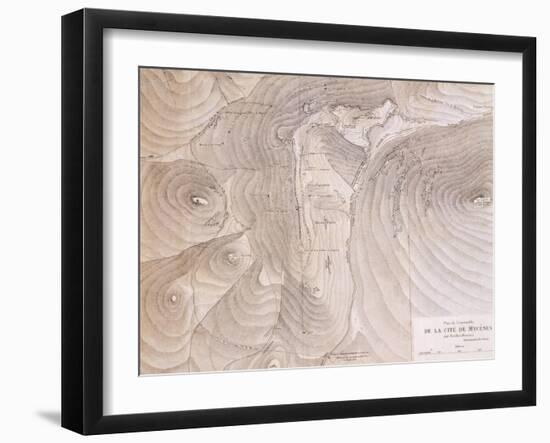 Map of City of Mycenae from Mycenae Greece, 1878-Hendrick Mommers-Framed Giclee Print