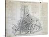 Map of City of Padua, Italy, 19th Century-null-Stretched Canvas