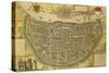 Map of Cologne from Civitates Orbis Terrarum-null-Stretched Canvas