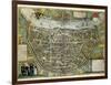Map of Cologne-Abraham Ortelius-Framed Art Print