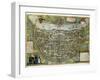 Map of Cologne-Abraham Ortelius-Framed Art Print