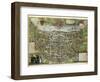 Map of Cologne-Abraham Ortelius-Framed Art Print