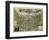 Map of Cologne-Abraham Ortelius-Framed Art Print