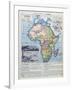 Map of Colonial Africa, from a School Book, Published in 1911-Charles Lacoste-Framed Giclee Print