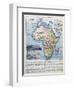 Map of Colonial Africa, from a School Book, Published in 1911-Charles Lacoste-Framed Giclee Print