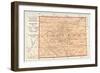 Map of Colorado-null-Framed Art Print