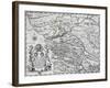 Map of Congo, from Report of Kingdome of Congo, Region of Africa-Filippo Pigafetta-Framed Giclee Print