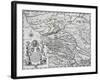Map of Congo, from Report of Kingdome of Congo, Region of Africa-Filippo Pigafetta-Framed Giclee Print
