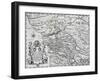 Map of Congo, from Report of Kingdome of Congo, Region of Africa-Filippo Pigafetta-Framed Giclee Print