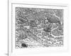 Map of Constantinople-null-Framed Giclee Print