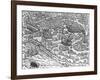 Map of Constantinople-null-Framed Giclee Print