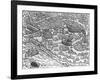 Map of Constantinople-null-Framed Giclee Print