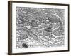 Map of Constantinople-null-Framed Giclee Print