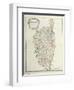 Map of Corsica-null-Framed Giclee Print