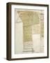 Map of Country Estates in Town of Castelnuovo Di Sotto, Reggio Emilia-null-Framed Giclee Print