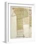 Map of Country Estates in Town of Castelnuovo Di Sotto, Reggio Emilia-null-Framed Giclee Print