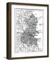 Map of County Dublin, Ireland, 1924-1926-null-Framed Giclee Print