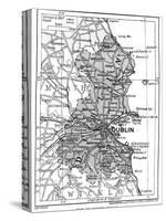 Map of County Dublin, Ireland, 1924-1926-null-Stretched Canvas