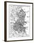 Map of County Dublin, Ireland, 1924-1926-null-Framed Giclee Print