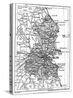 Map of County Dublin, Ireland, 1924-1926-null-Stretched Canvas