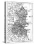 Map of County Dublin, Ireland, 1924-1926-null-Stretched Canvas