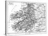 Map of County Kerry, Ireland, 1924-1926-null-Stretched Canvas