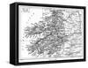 Map of County Kerry, Ireland, 1924-1926-null-Framed Stretched Canvas