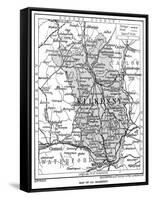 Map of County Kilkenny, Ireland, 1924-1926-null-Framed Stretched Canvas