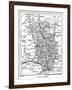 Map of County Kilkenny, Ireland, 1924-1926-null-Framed Giclee Print