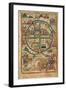 Map of Crusader Jerusalem, 1170-null-Framed Giclee Print