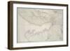 Map of Cutch and Kathiawar-null-Framed Giclee Print