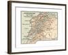 Map of Dardanelles (C. 1900), Maps-Encyclopaedia Britannica-Framed Giclee Print