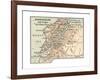 Map of Dardanelles (C. 1900), Maps-Encyclopaedia Britannica-Framed Giclee Print