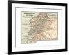 Map of Dardanelles (C. 1900), Maps-Encyclopaedia Britannica-Framed Giclee Print