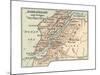 Map of Dardanelles (C. 1900), Maps-Encyclopaedia Britannica-Mounted Giclee Print