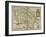 Map Of Denbighshire and Flintshire-Christopher Saxton-Framed Giclee Print