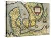 Map of Denmark, from Theatrum Orbis Terrarum-null-Stretched Canvas