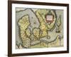 Map of Denmark, from Theatrum Orbis Terrarum-null-Framed Giclee Print